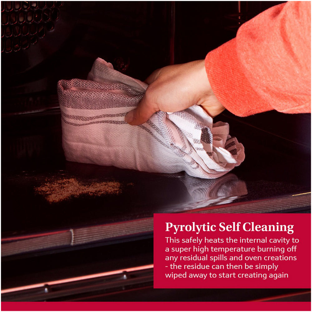 Neff B2DCG7AK3B N30 Built In 60cm Electric Single Oven with Pyrolytic Cleaning Black