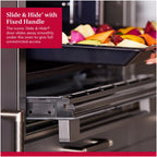 Neff B3ACE4AN3B N50 Slide & Hide 60cm Built In Electric Single Oven Stainless Steel A+ Rated