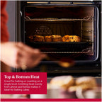 Neff B3ACE4AN3B N50 Slide & Hide 60cm Built In Electric Single Oven Stainless Steel A+ Rated