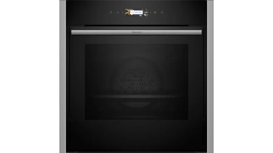 Neff B54CR31N0B N70 Slide and Hide Built-In Electric Single Oven Stainless Steel