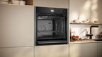 Neff B64FS31G0B N90 Slide and Hide Built-In Electric Single Oven Graphite