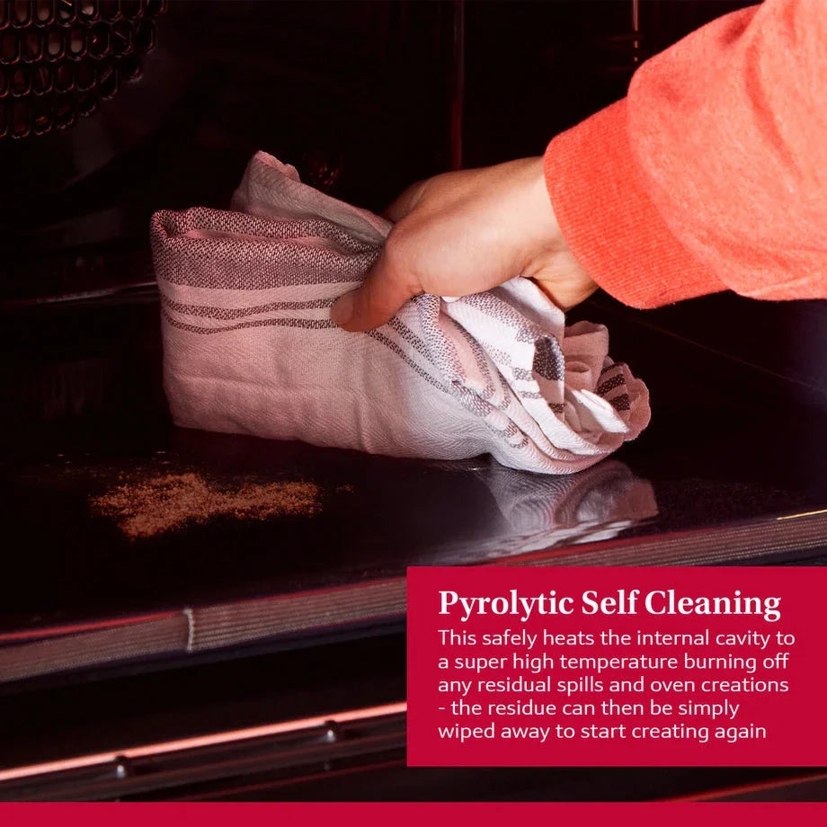 Neff B6ACH7AG7B N50 Slide & Hide Wifi Connected 60cm Built In Electric Single Oven with Pyrolytic Cleaning Graphite A+ Rated