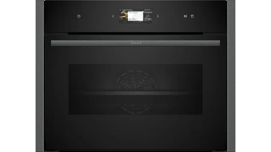 Neff C24FS31G0B N90 Built-In Electric Compact Oven with Steam Function