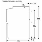 Neff U1ACE2AG3B N50 60cm Built In Electric Double Oven Graphite Grey