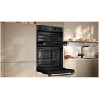Neff U1ACE2AG3B N50 60cm Built In Electric Double Oven Graphite Grey