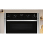 Neff U1ACE2AN3B N50 60cm Built In Electric Double Oven Stainless Steel