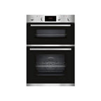 Neff U1GCC0AN0B N30 Built In Electric Double Oven Black & Steel