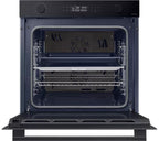 Samsung NV7B44205AK Series 4 Dual Cook 59.5cm Electric Smart Built in Single Oven in Black