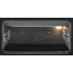 Zanussi ZCV66250BA Ceramic Electric Cooker with Double Oven Black