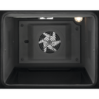 Zanussi ZCV66250BA Ceramic Electric Cooker with Double Oven Black