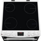 Zanussi ZCV66250WA Ceramic Electric Cooker with Double Oven White